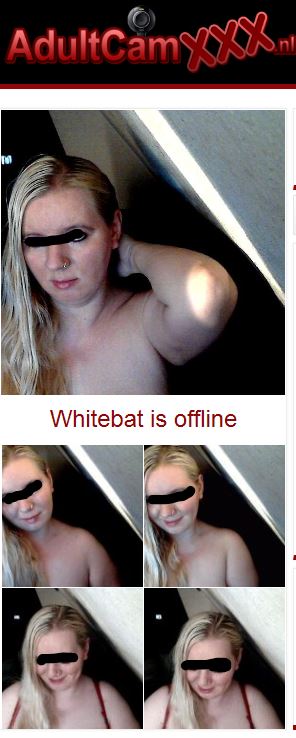 Live sexafspraak of Live Webcam Chat met Whitebat?