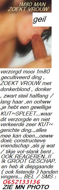 Ben jij LANGE niet preutse VROUW ?? met KLEINE BORSTEN &amp; lang stei