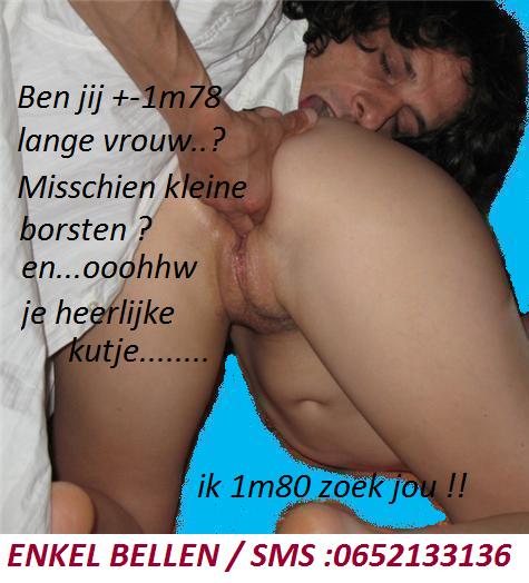 Ben jij lange vrouw ?? met kleine A/B-cup?? en steil haar ? Ga je mee 