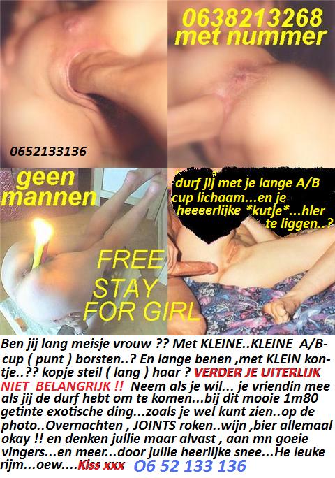 Ben jij lang A/B-cup meisje? vrouw? JE UITERLIJK ONBELANGRIJK kom!