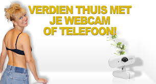 Verdien thuis veel euro's met je webcam of telefoon              