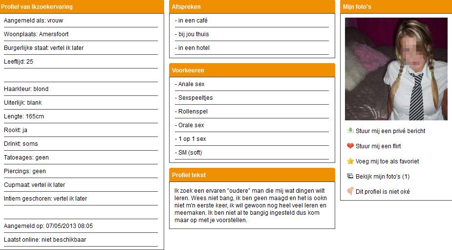 Oudere man gezocht           .   