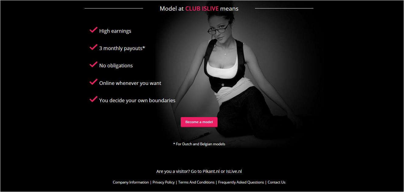 Earn a lot of money with your webcam or phone              .