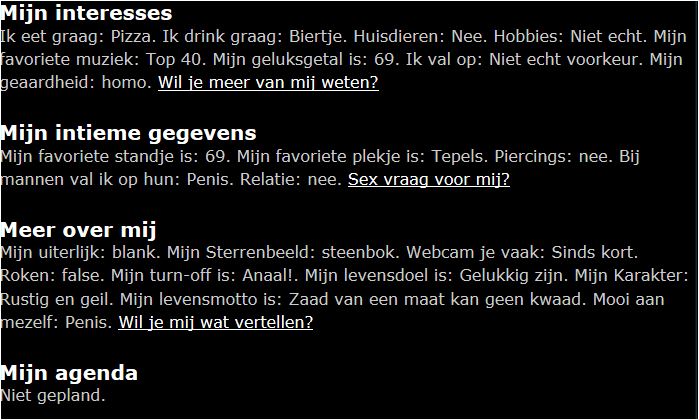  Afspreken met Chubby?