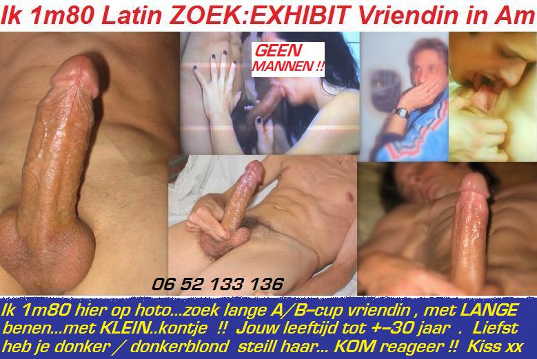 Ben jij lange - exhibit - ABcup Vrouw donker steil haar klein kontje ?