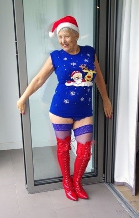Kerstvrouw zoekt een geile Kerstman