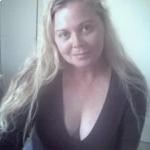 Blonde duivel wilt genieten