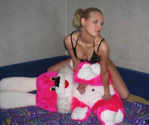 Fetish voor knuffels ....
