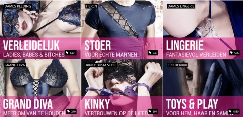 Lamor - sexy (party)kleding & sexy lingerie