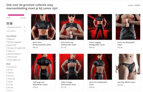 Lamor – sexy kleding & sexy lingerie