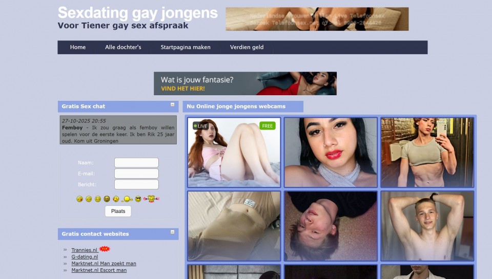 Jonge jongen sex afspraak