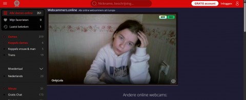 Gratis webcam website