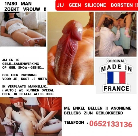 Ben jij slank Kutje ?? 1m80 Man ... MOET jou vinden !!