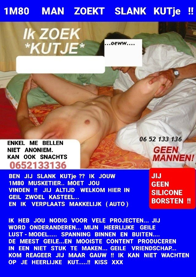 Ben jij slank Kutje ?? Reageer !! Ook Inwoning hier voor je , kost je 