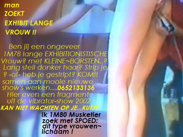 Ben jij een lange EXHIBITIONISTISCHE aparte vrouw,KLEINE BORSTEN? omg 