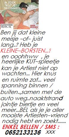 Ben je meisje,met KLEINE BORSTEN? Ik heb je nodig voor film,en blijven