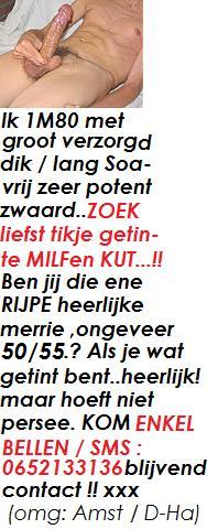 Ben jij een GETINTE RIJPE vrouw..? merrie..? Omgeveer 55??
