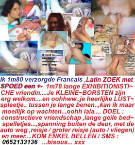 Ben jij LANGE vrouw ?? KLEINE BORSTEN ? en oohhw je heerlijke LUST~spl