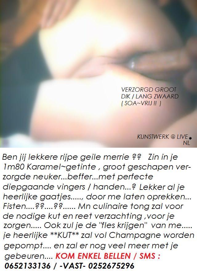 zeer belangijk voor: RIJP MEISJE +- 50/55/60!! Je Dokter wacht..