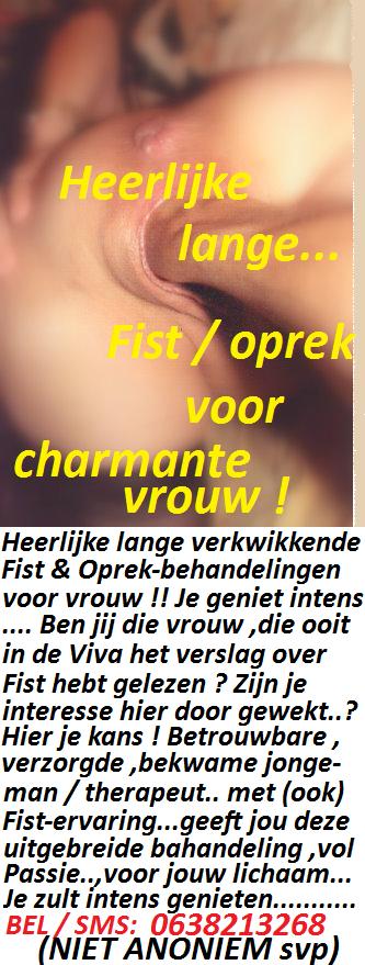 Jij RIJP MEISJE..zal ooit jouw eerste Fist ervaring moeten opdoen...hi