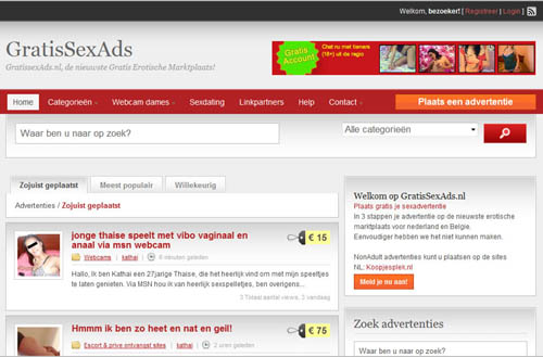 Meer bezoekers op jouw site of meer klandizie? plaats gratis je advert