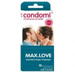 Condomi Max Love (10 stuks) €9,95  