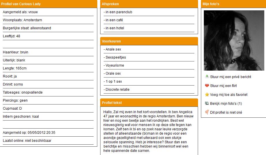 Angelica uit Amsterdam     .