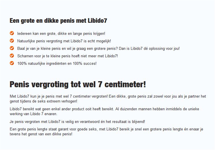 Penisvergroting met Libido7 voor meer genot!      .