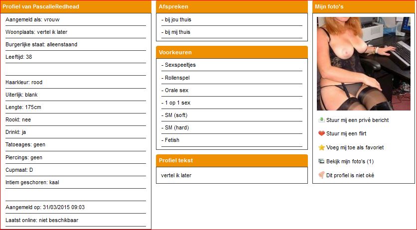 Pascalle houdt van fetish, harde SM en meer                         .