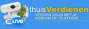 Verdien thuis met je webcam of telefoon