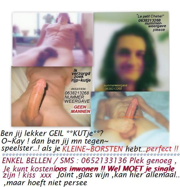Ben jij LANGE Girl? met KLEINE BORSTEN...? ik 1m80 getinte Musketieren