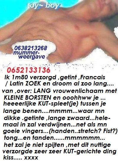 Ben jij LANGE Vrouw met KLEINE BORSTEN en LANG steil haar?? en ooohhww