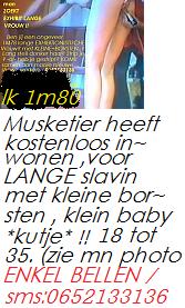 Ben jij LANGE VROUW met KLEINE (maagdelijk lijkende) BORSTEN..en ooohh