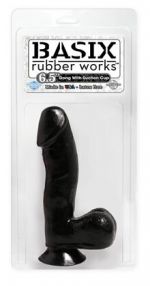 Basix - 19 cm Black Dildo €24,95  