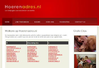 Hoerenadres.nl, jouw start voor sex, films, hoertjes en meer